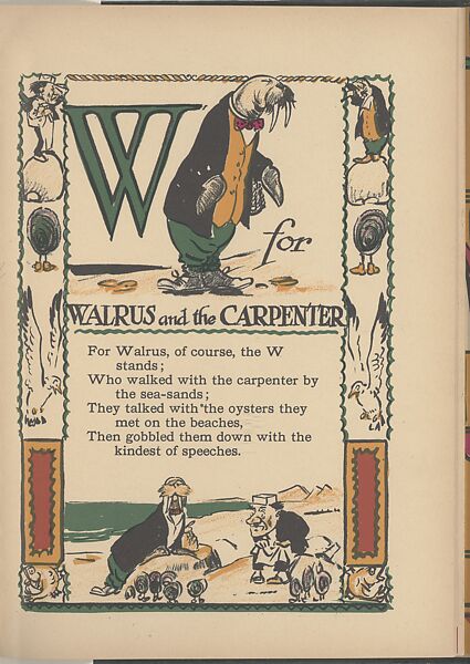 Tony Sarg's Alphabet, Anne Stoddard (American, born 1880), Illustrations: color lithographs