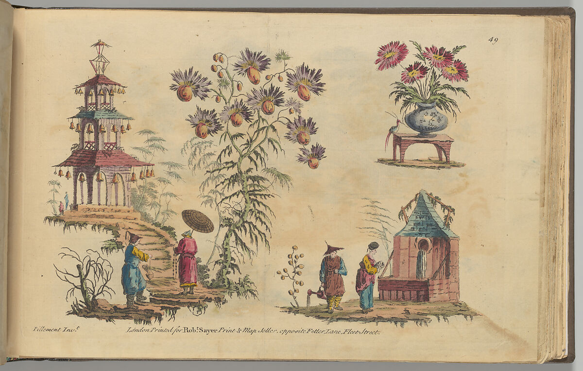 Ladies Amusement: Or, The Whole Art of Japanning Made Easy, Jean Pillement (French, Lyons 1728–1808 Lyons), Illustrations: etching and engraving, hand-colored