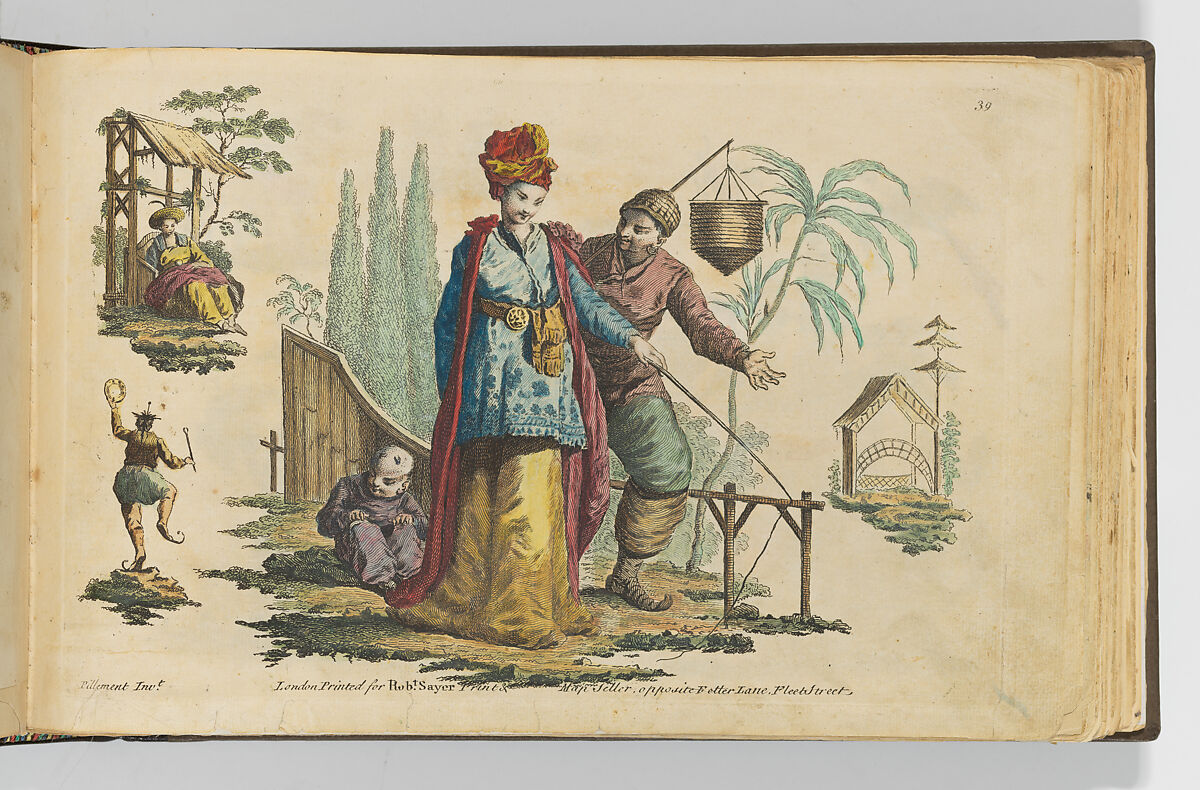 Ladies Amusement: Or, The Whole Art of Japanning Made Easy, Jean Pillement (French, Lyons 1728–1808 Lyons), Illustrations: etching and engraving, hand-colored