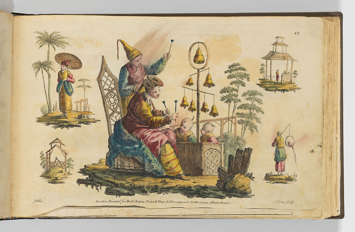 Ladies Amusement: Or, The Whole Art of Japanning Made Easy, Jean Pillement (French, Lyons 1728–1808 Lyons), Illustrations: etching and engraving, hand-colored