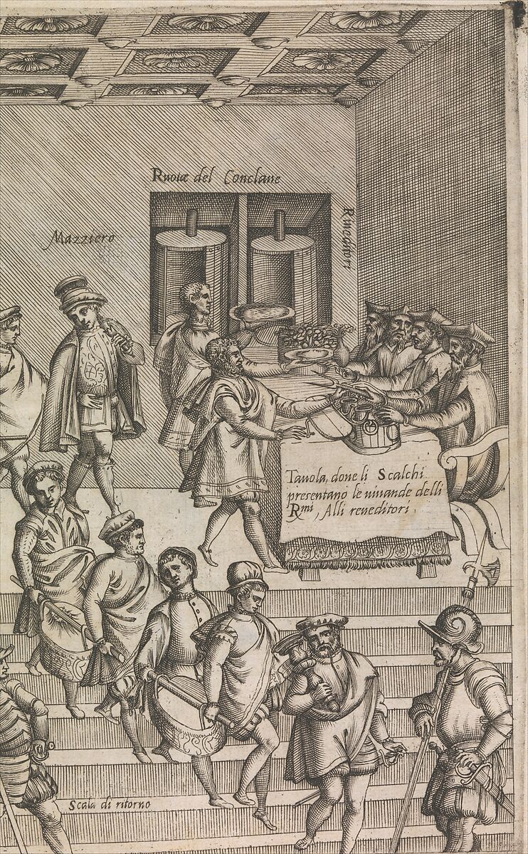 Opera di M. Bartolomeo Scappi, cuoco secreto di Papa Pio V, Written by Bartolomeo Scappi (Italian, active 16th century), Printed book with engraved plates