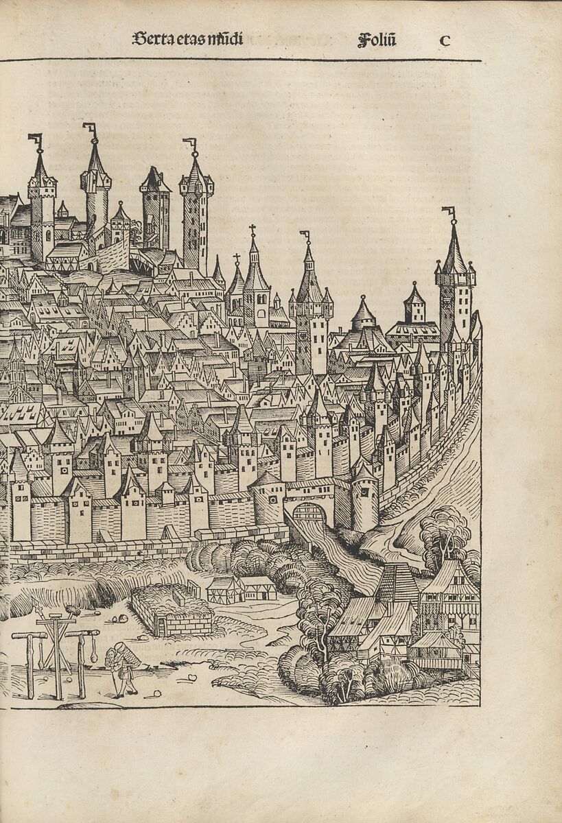 (Liber chronicarum) Registrum huius operis libri cronicarum cum figuris et ymagibus ab inicio mundi, Written by Hartmann Schedel (German, Nuremberg 1440–1514 Nuremberg), Letterpress with woodcut illustrations