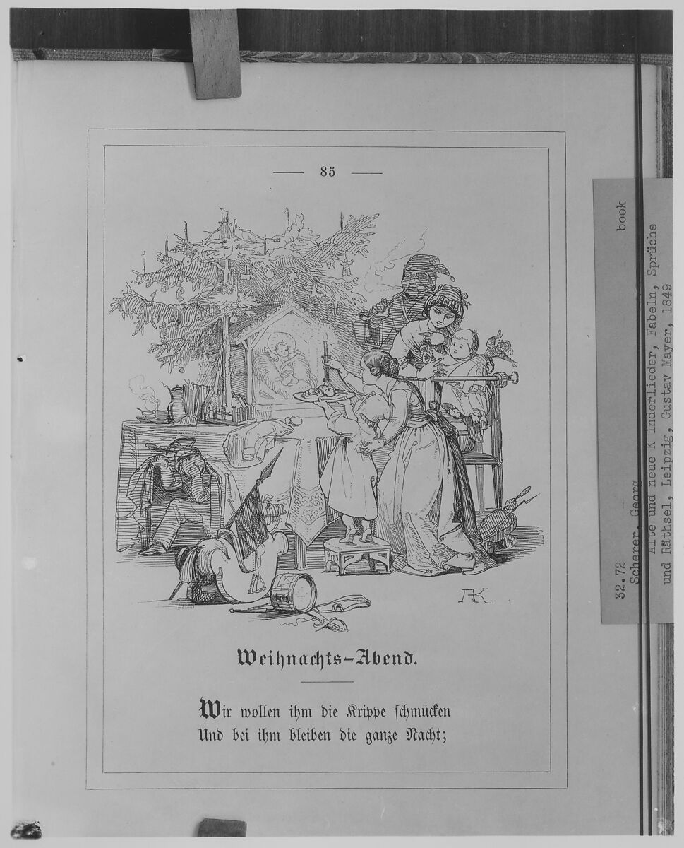 Alte und neue Kinderlieder, Fabeln, Sprüche und Räthsel, Adrian Ludwig Richter (German, Dresden 1803–1884 Dresden), Etchings 