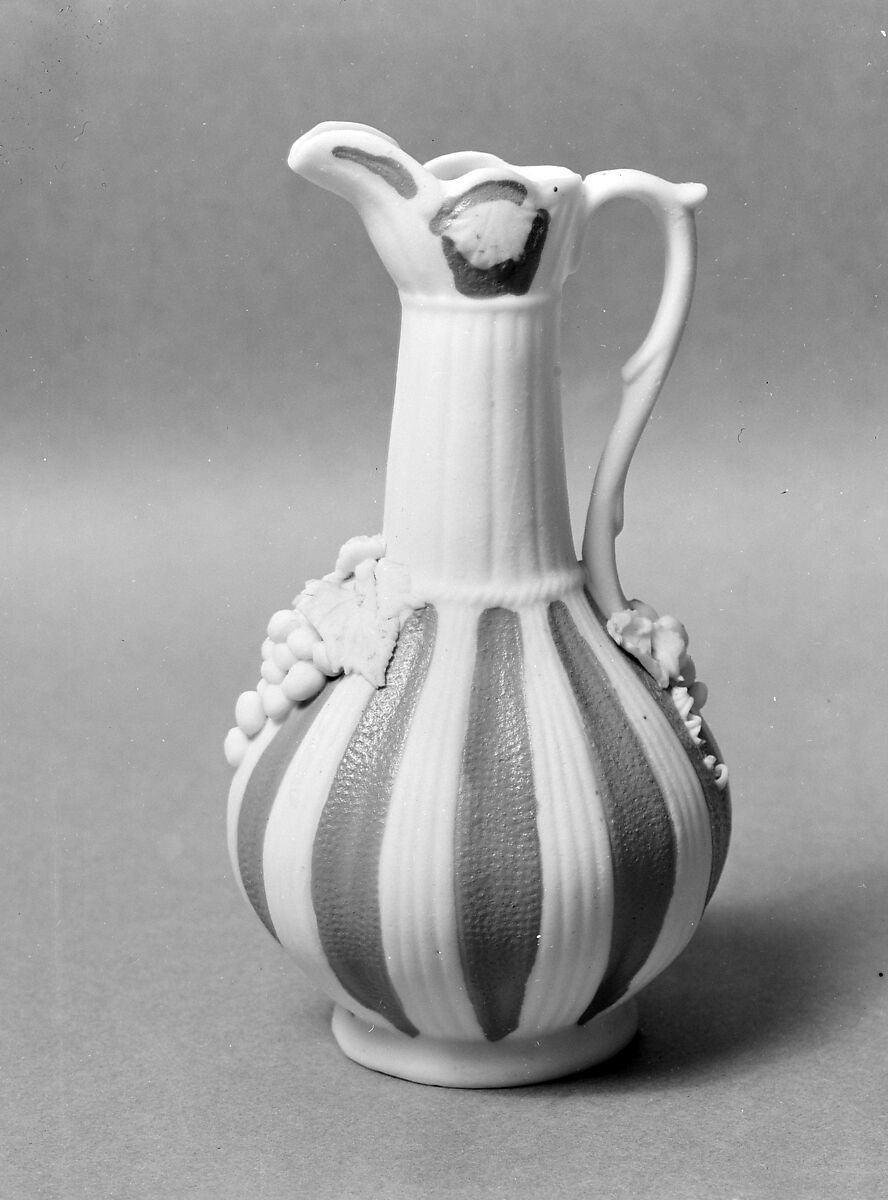 Ewer, Parian porcelain, American 