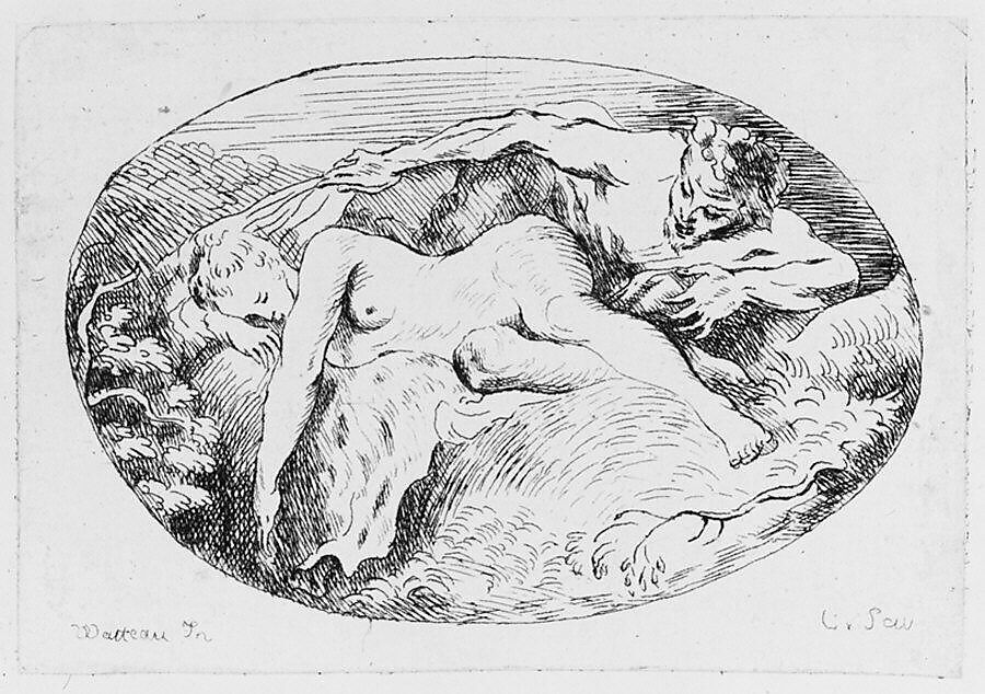 L'Oeuvre D'Antoine Watteau Pientre du Roy en son Academie Roïale de Peinture et Sculpture Gravé d'après ses Tableaux & Desseins originaux...par les Soins de M. de Jullienne, After Antoine Watteau (French, Valenciennes 1684–1721 Nogent-sur-Marne), Engraving