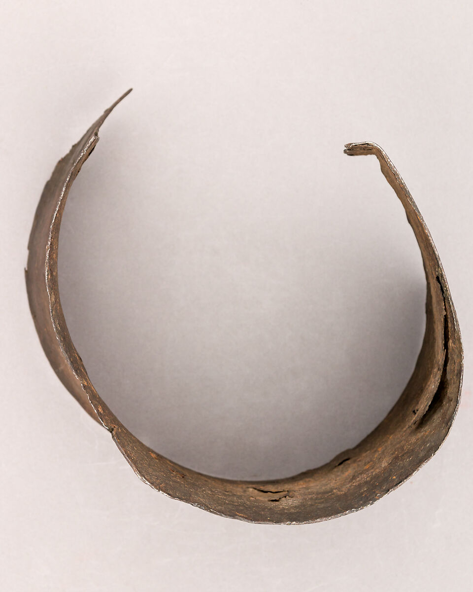 Lower Plate of a Bascinet, Iron, Italian