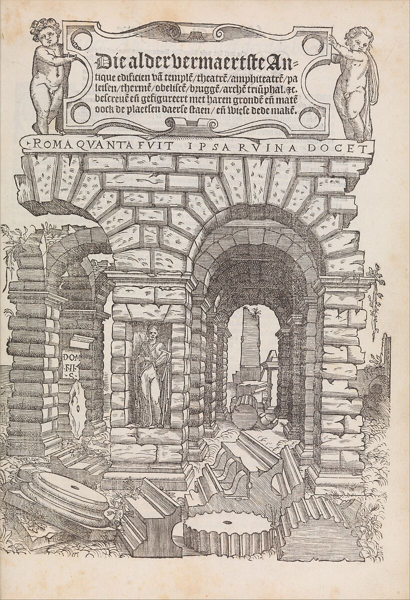 Den eersten (-vijfsten) boeck van architecturen, Sebastiano Serlio (Italian, Bologna 1475–1554 Fontainebleau), Printed books with woodcut illustrations