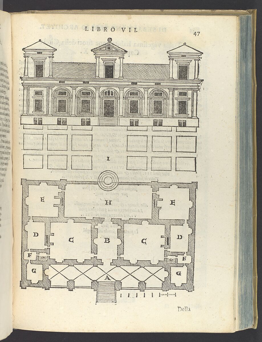Tutte l'opere d'architettura, Sebastiano Serlio (Italian, Bologna 1475–1554 Fontainebleau), Printed book with woodcut illustrations