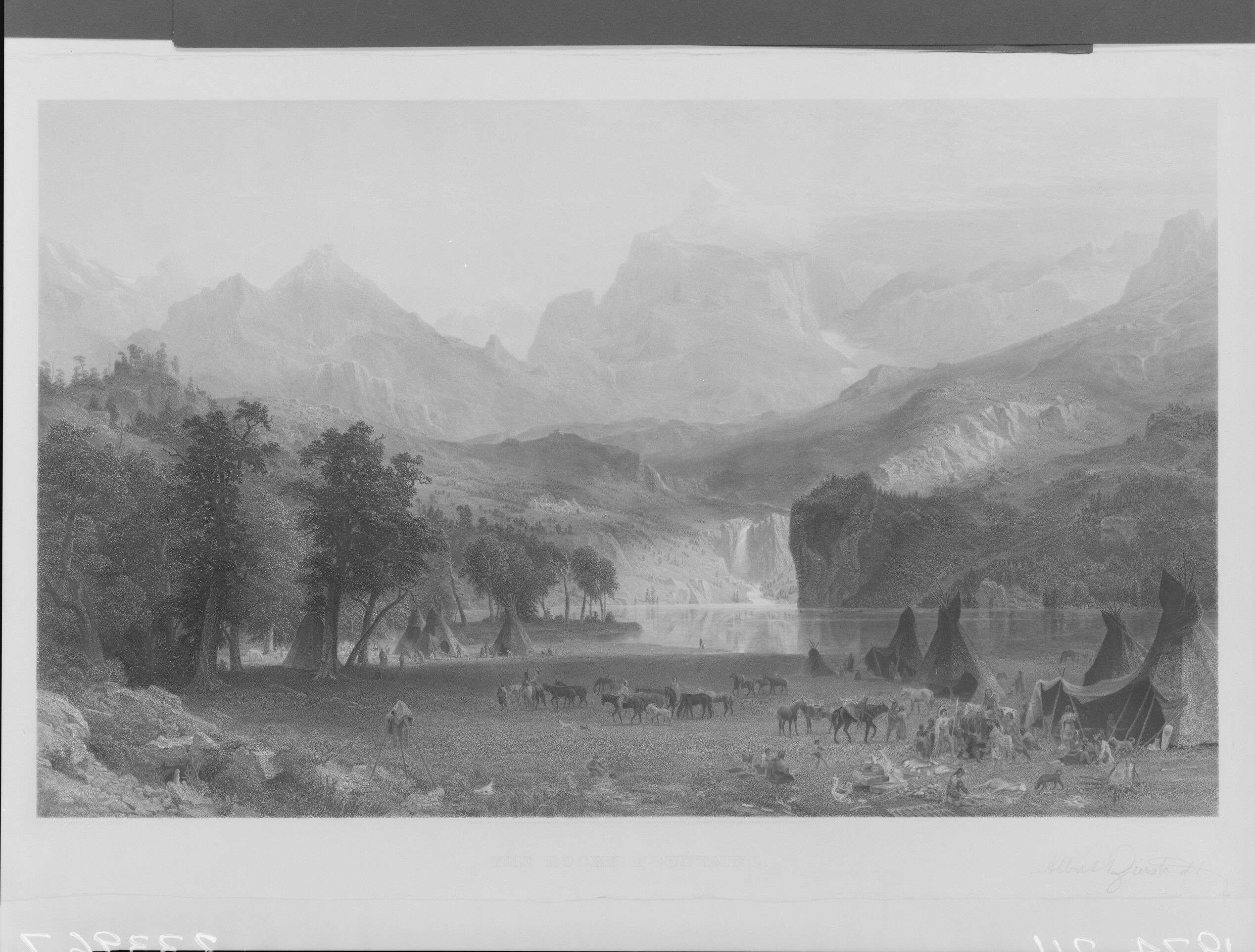 James Smillie - The Rocky Mountains, Lander's Peak - The