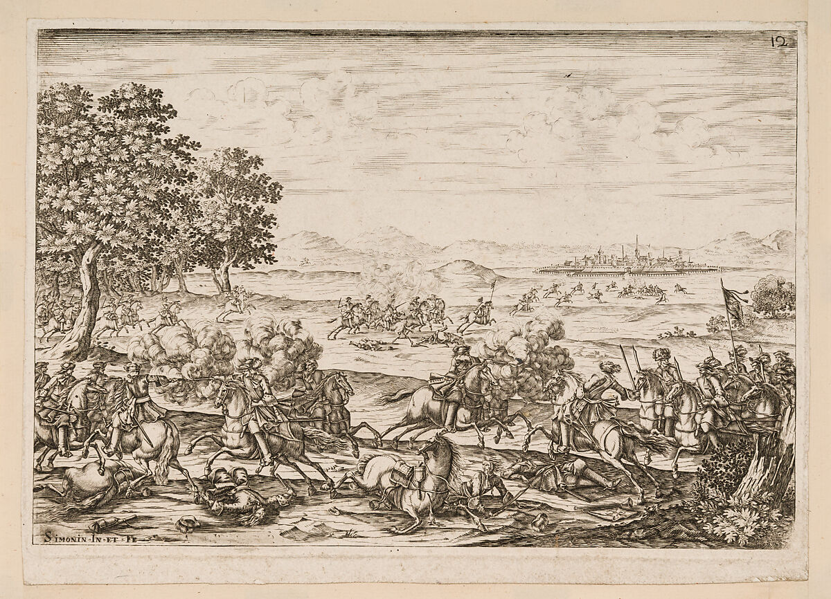 Plusievrs Pieces et Ornements Darquebuzerie (4th extended edition), Initial eight-plate edition by Claude Simonin (French, Nantes ca. 1635–1693 Nantes)  , published in 1684 and reissued in1685, Ink, paper, French, Paris