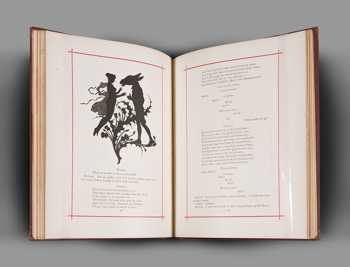 Midsummer Night's Dream, William Shakespeare (British, Stratford-upon-Avon 1564–1616 Stratford-upon-Avon), Illustrations: commercial process and engraving