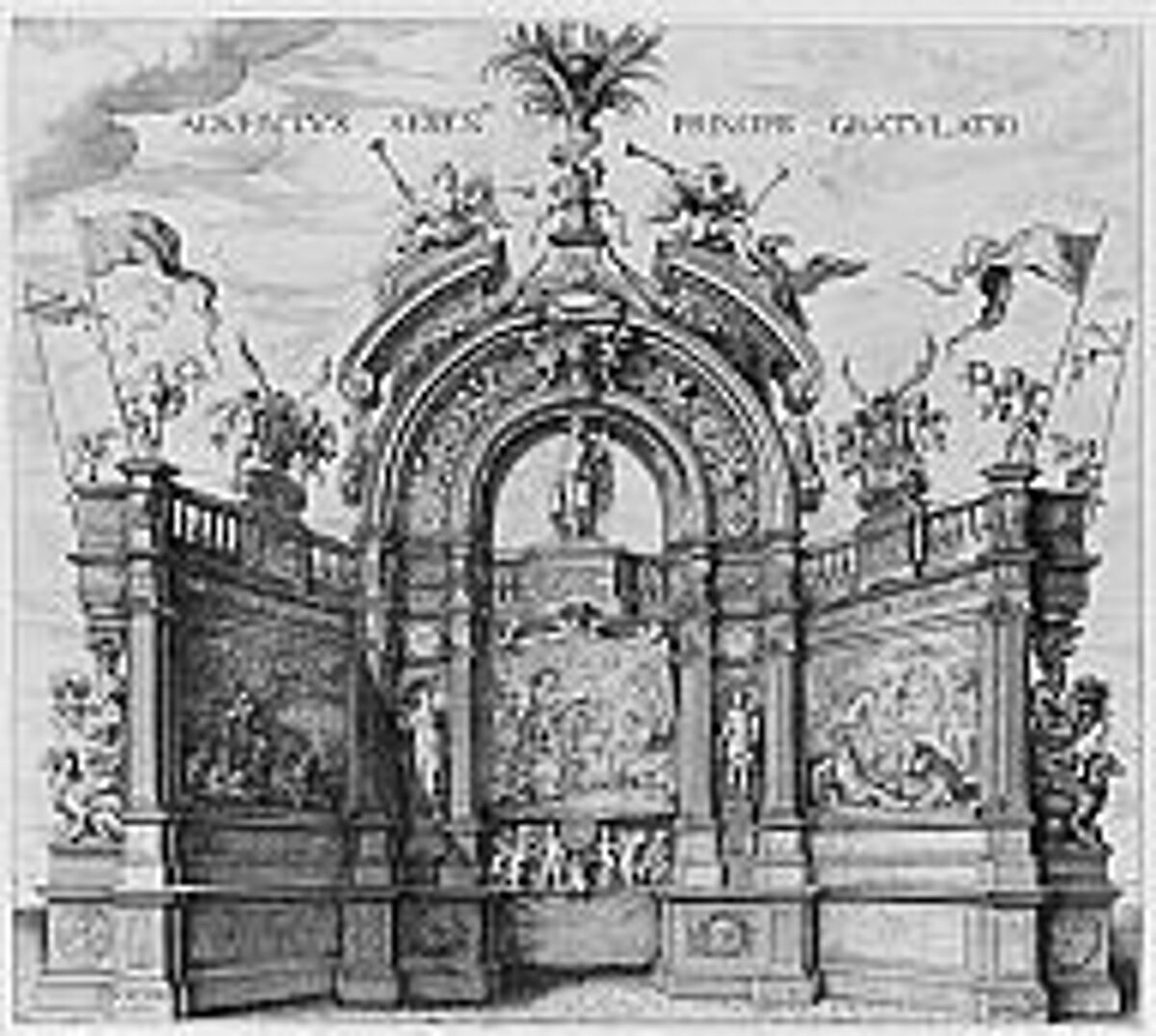 Pompa Introitus...Ferdinand, Austriaci. Antwerp, After Peter Paul Rubens (Flemish, Siegen 1577–1640 Antwerp), Etching