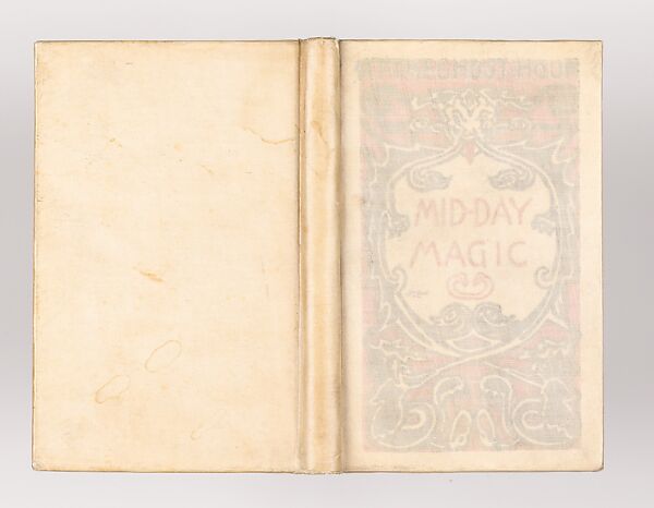 Mid-day-Magic and The Fair Abigail, from At the Ghost Hour Series, Alice Cordelia Morse (American, Ohio 1863–1961), Illustrations: lithographs, color lithograph (title page) 