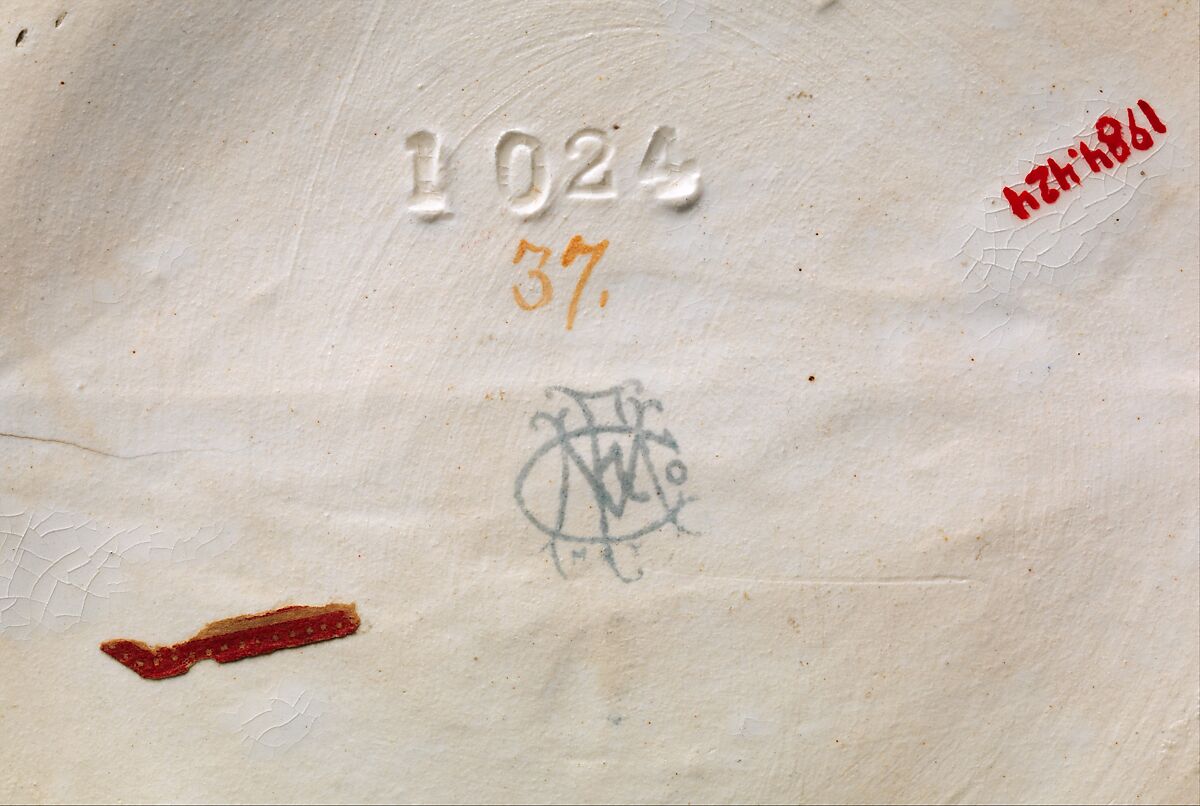 Ewer, Faience Manufacturing Company (American, Greenpoint, New York, 1881–1892), Earthenware, American