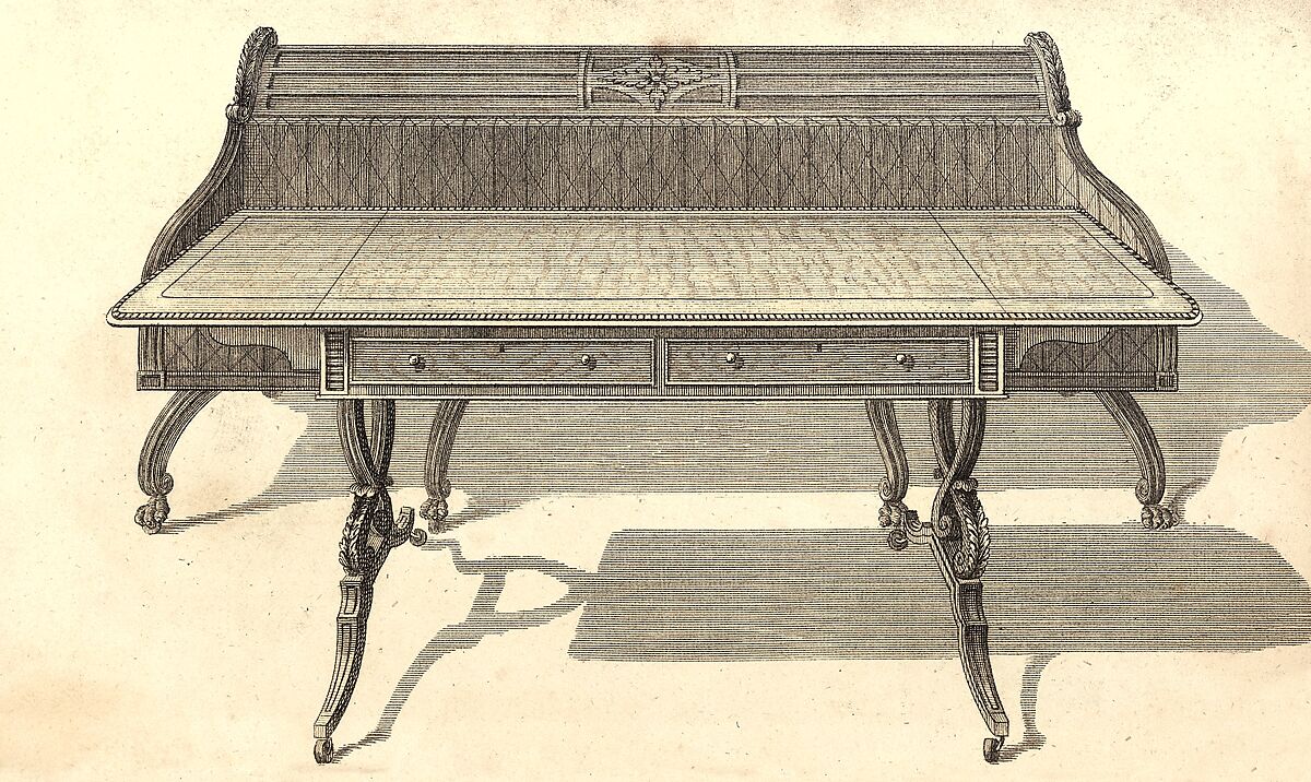 The Cabinet Dictionary, containing An Explanation of all the Terms used in the Cabinet, Chair and Upholstery Branches, Thomas Sheraton (British, Stockton-on-Tees 1751–1806 London), Illustrations: engraving