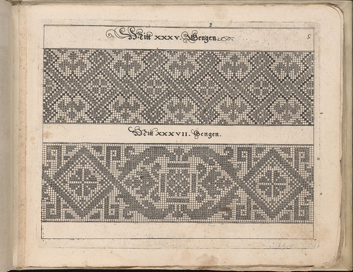 Schön Neues Modelbuch, Johann Sibmacher (German, active 1590–1611), Etching