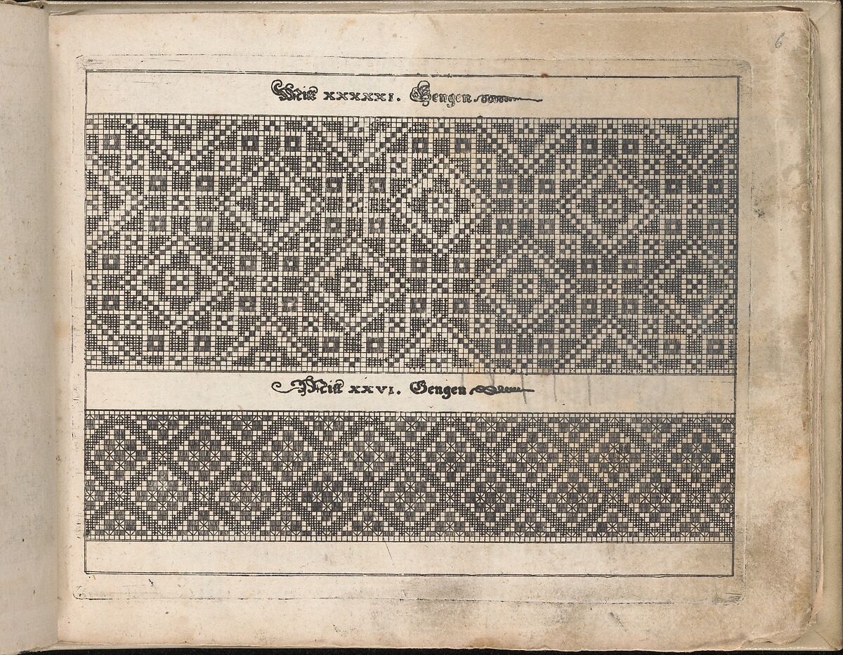 Schön Neues Modelbuch, Johann Sibmacher (German, active 1590–1611), Etching