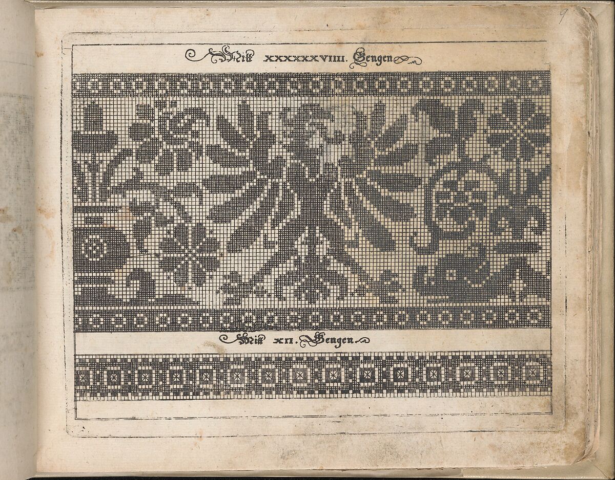 Schön Neues Modelbuch, Johann Sibmacher (German, active 1590–1611), Etching