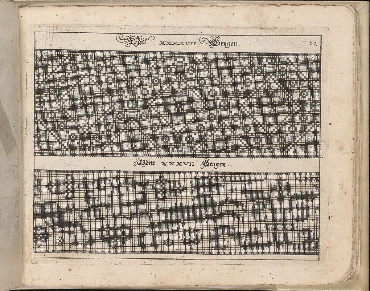 Schön Neues Modelbuch, Johann Sibmacher (German, active 1590–1611), Etching