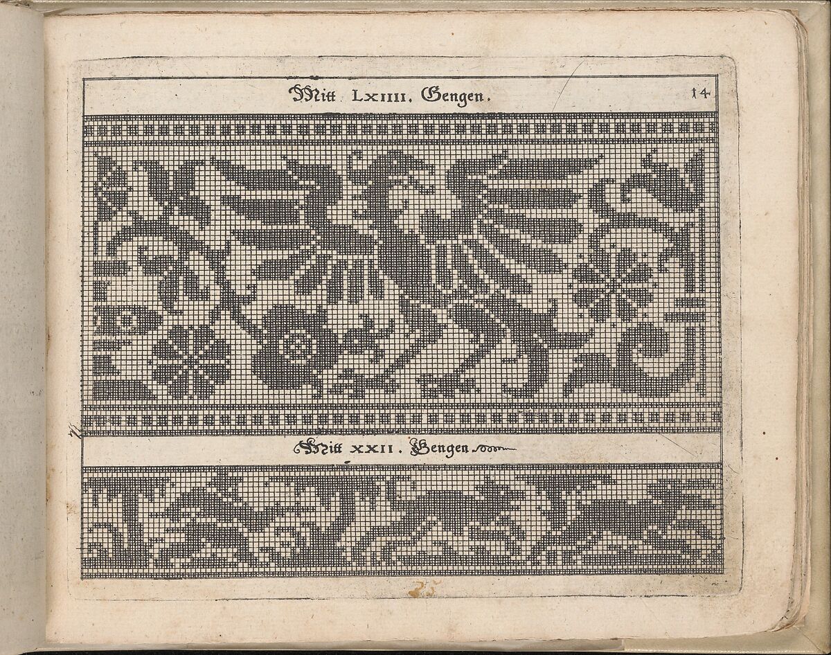 Schön Neues Modelbuch, Johann Sibmacher (German, active 1590–1611), Etching