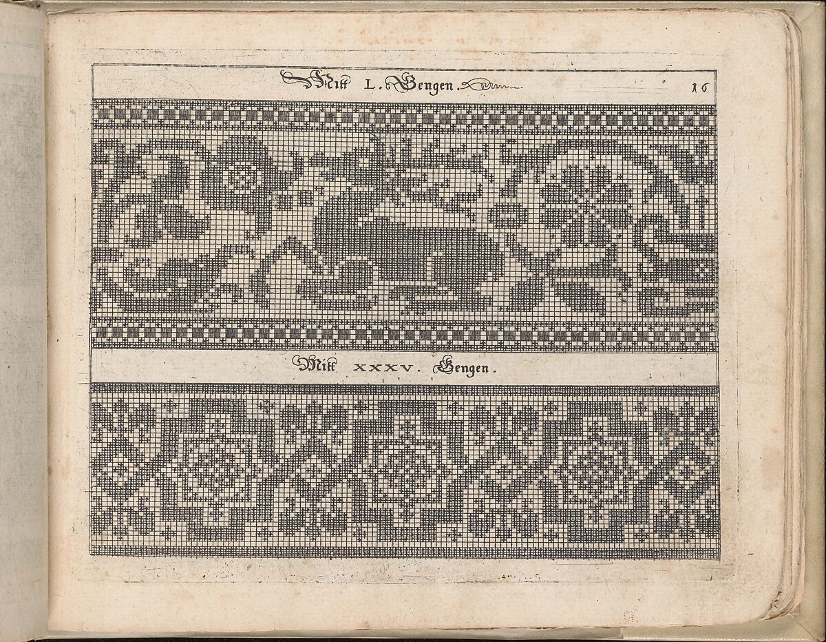 Schön Neues Modelbuch, Johann Sibmacher (German, active 1590–1611), Etching