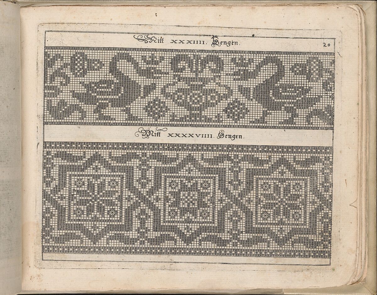 Schön Neues Modelbuch, Johann Sibmacher (German, active 1590–1611), Etching