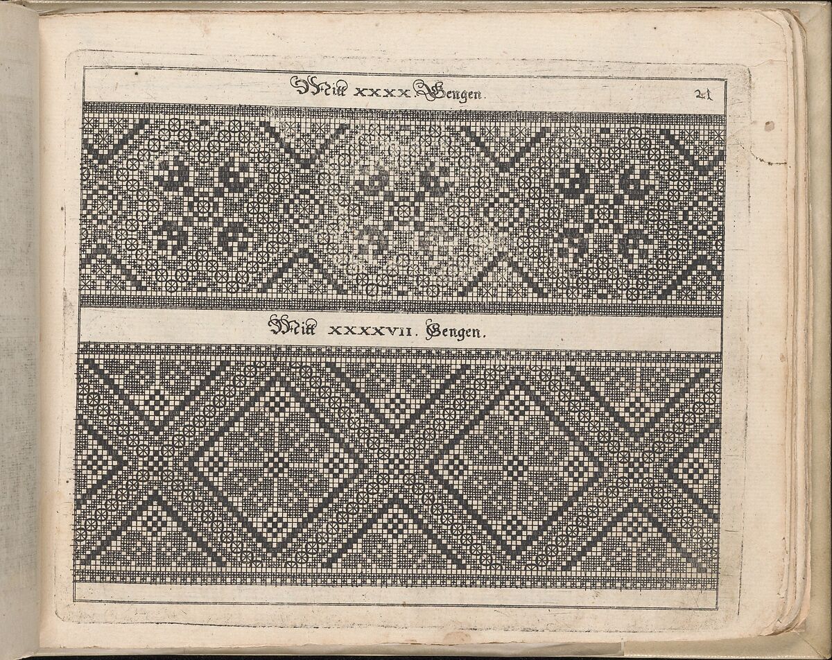 Schön Neues Modelbuch, Johann Sibmacher (German, active 1590–1611), Etching
