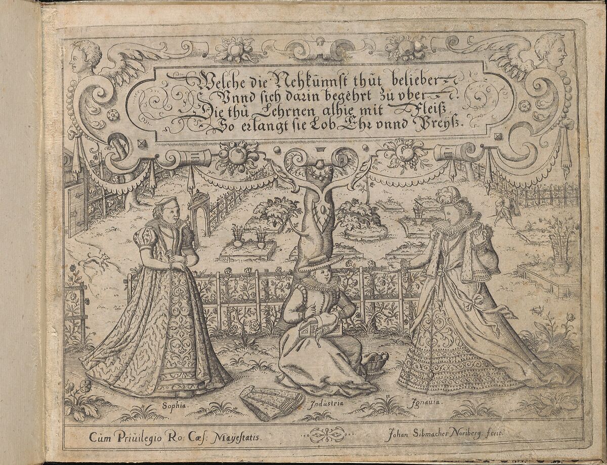 Newes Modelbuch in Kupffer, Johann Sibmacher (German, active 1590–1611), Etching 
