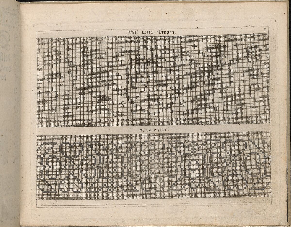 Newes Modelbuch in Kupffer, Johann Sibmacher (German, active 1590–1611), Etching