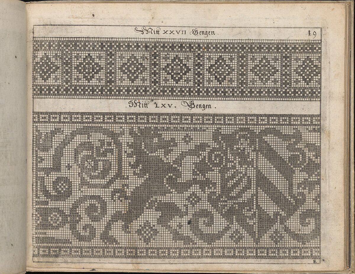 Newes Modelbuch in Kupffer, Johann Sibmacher (German, active 1590–1611), Etching