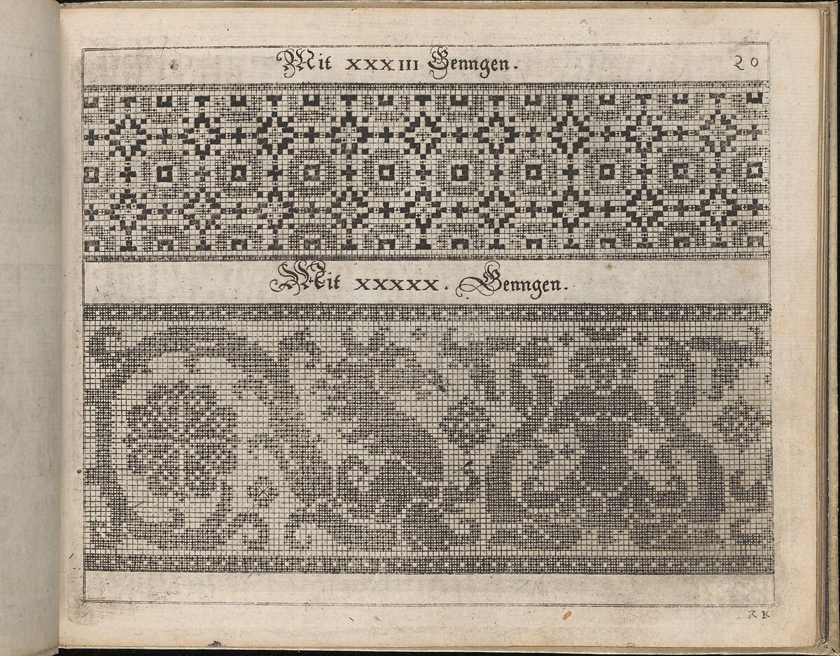 Newes Modelbuch in Kupffer, Johann Sibmacher (German, active 1590–1611), Etching