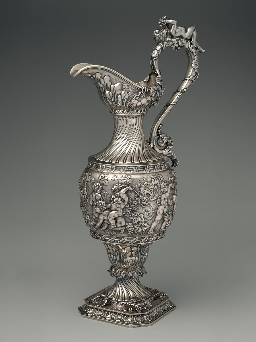 Pitcher, Tiffany &amp; Co. (1837–present), Silver, American 