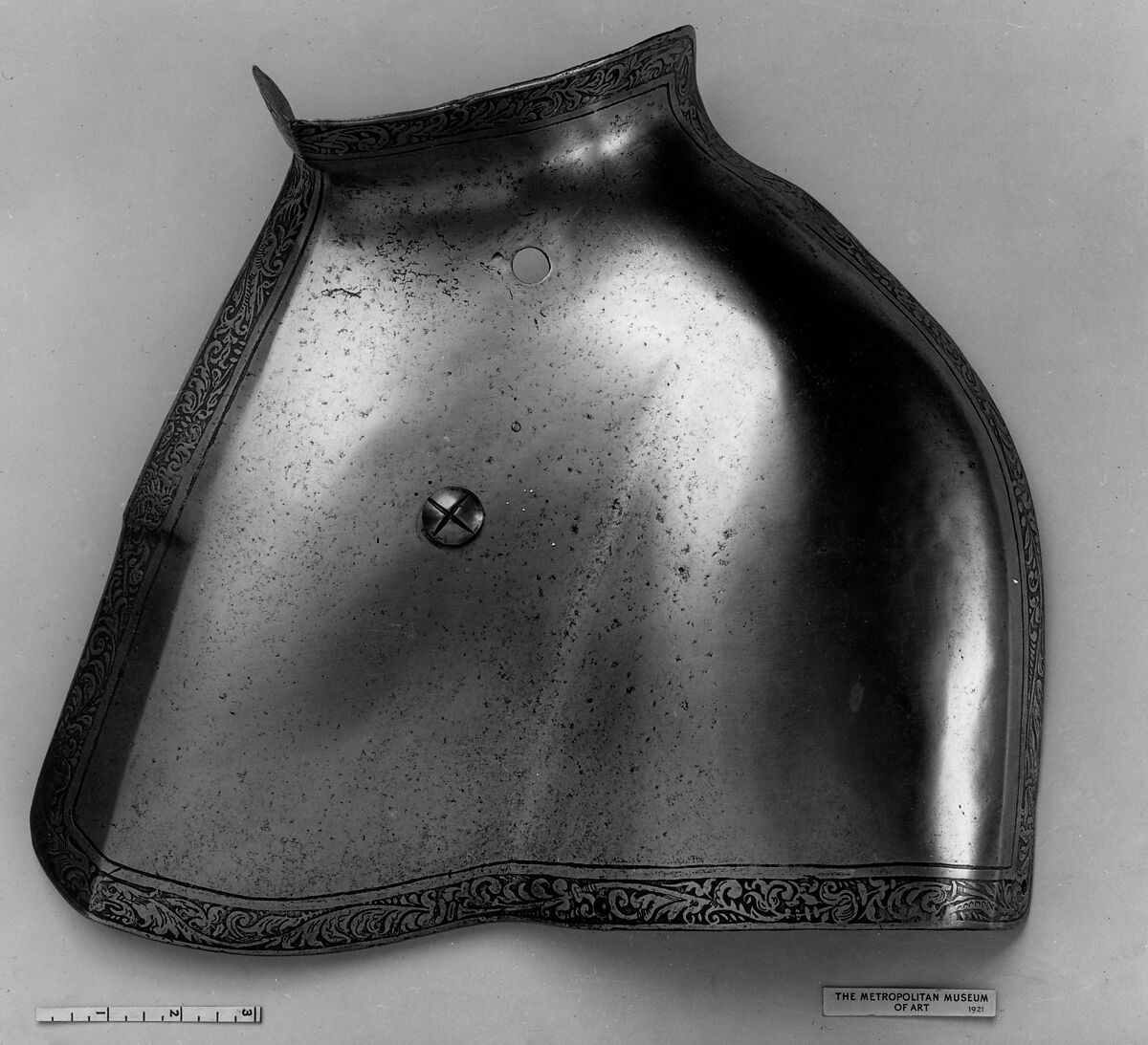 Reinforcing Plates of Armor for the Tilt, Steel, Austrian, Innsbruck