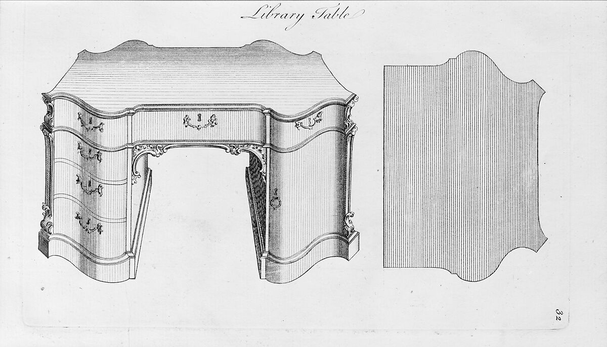 The Second Edition of Genteel Household Furniture in the Present Taste, Part I, II, III, The Society of Upholsterers, Cabinet-Makers, etc. (London), Illustrations: etching and engraving