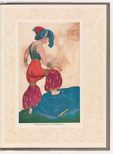 Souvenir Serge de Diaghileff's Ballet Russe