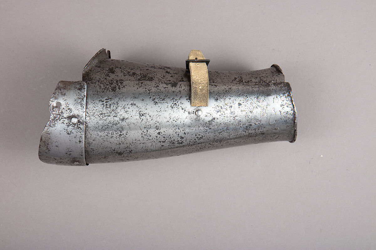 Left Vambrace, Steel, Italian