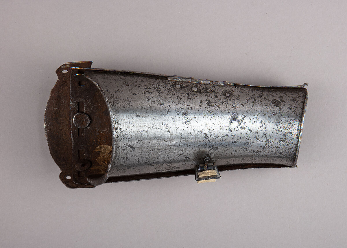 Left Vambrace, Steel, Italian
