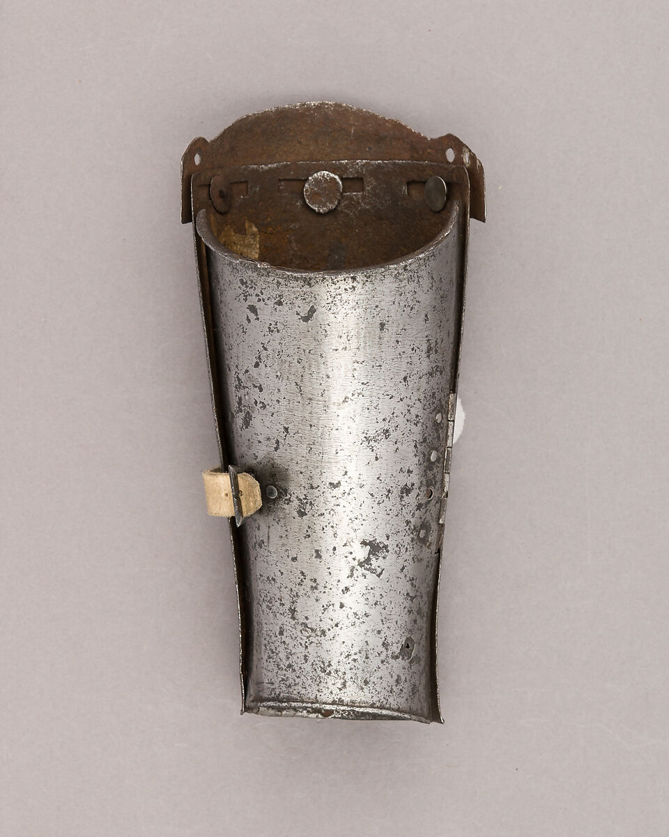 Left Vambrace, Steel, Italian