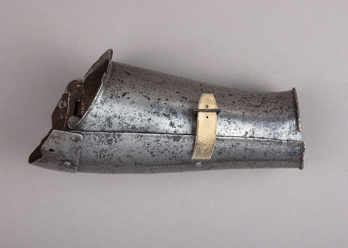 Left Vambrace, Steel, Italian