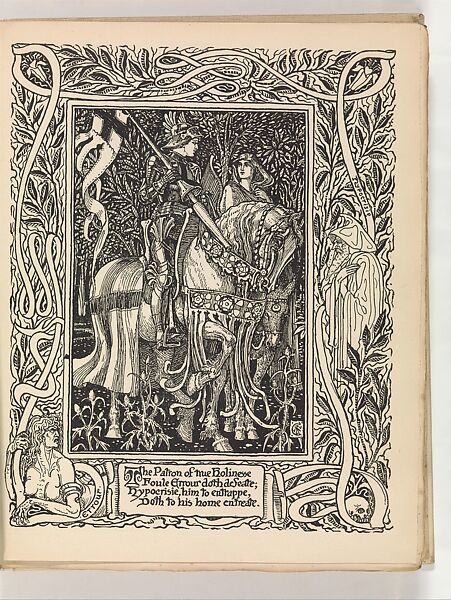 The Faerie Queene, A Poem in Six Books with the Fragment Mutabilitie: Book I, Edmund Spenser (British, London 1552?–1599 London), Illustrations: woodcuts 