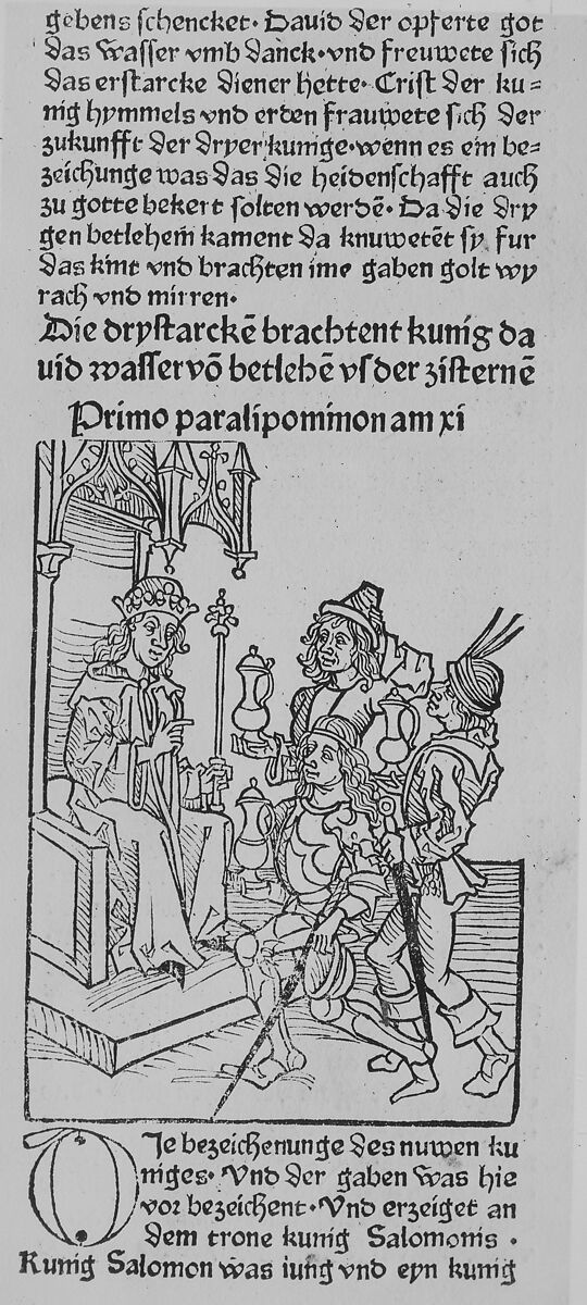 Das ist der Spiegel der menschen behaltnis mit den evangelien und mit epistelen nach der zyt des iars, Printed by Peter Drach the Younger (German, 1477–1504), Woodcut 