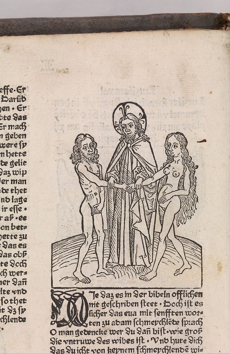Das ist der Spiegel der menschen behaltnis mit den evangelien und mit epistelen nach der zyt des iars, Printed by Peter Drach the Younger (German, 1477–1504), Woodcut