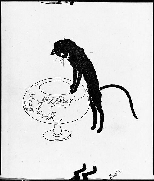 MUSEUM OF FINE ARTS BOSTON Two Cats Plate BY Theophile Alexandre Steinlen