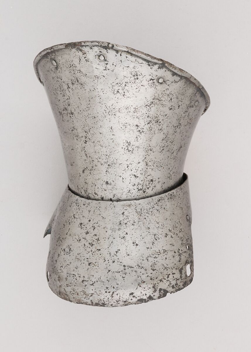 Possibly a Pair of Gauntlets, Steel, Italian