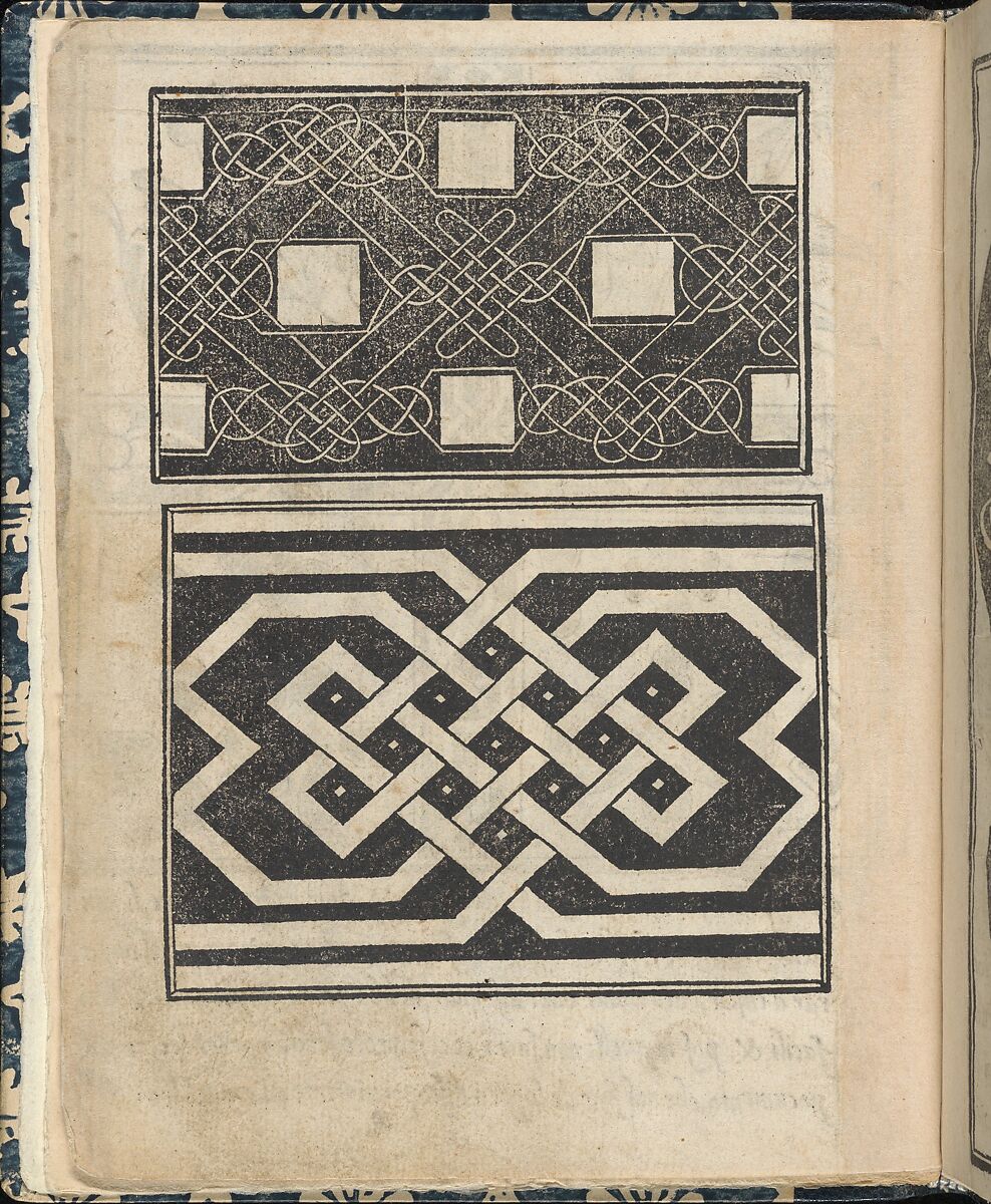 Essempio di recammi, Giovanni Antonio Tagliente (Italian, Venice ca. 1465–1528 Venice), Woodcut