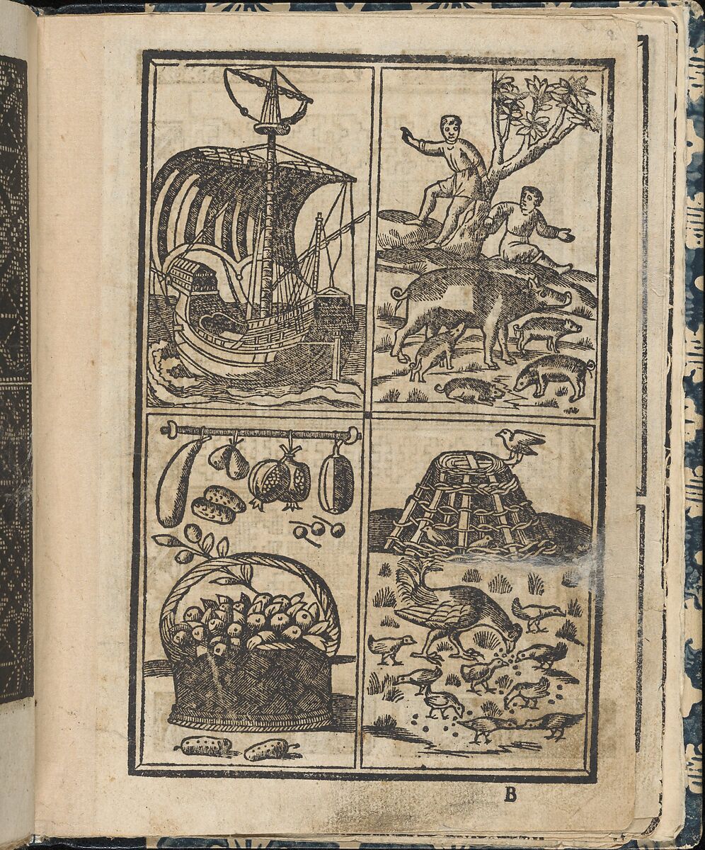 Essempio di recammi, Giovanni Antonio Tagliente (Italian, Venice ca. 1465–1528 Venice), Woodcut