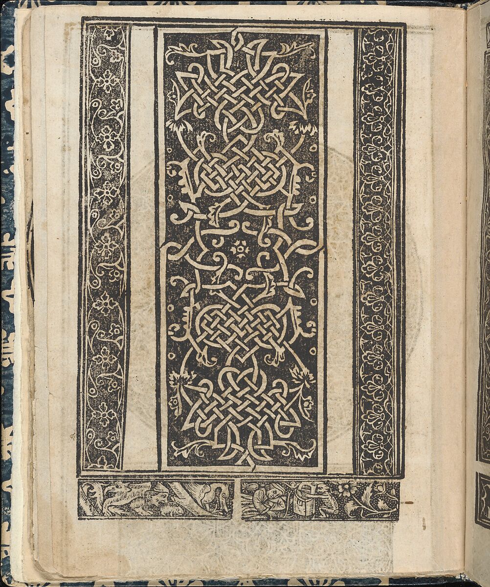 Essempio di recammi, Giovanni Antonio Tagliente (Italian, Venice ca. 1465–1528 Venice), Woodcut