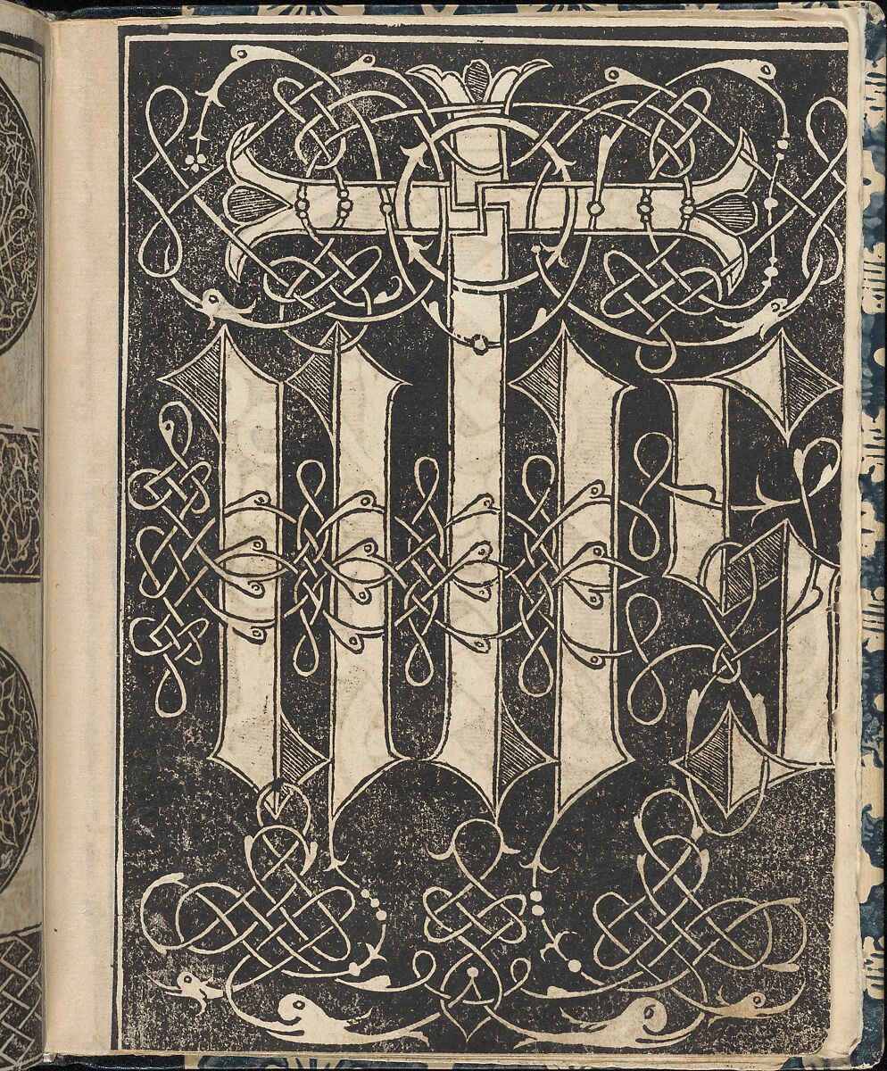 Essempio di recammi, Giovanni Antonio Tagliente (Italian, Venice ca. 1465–1528 Venice), Woodcut