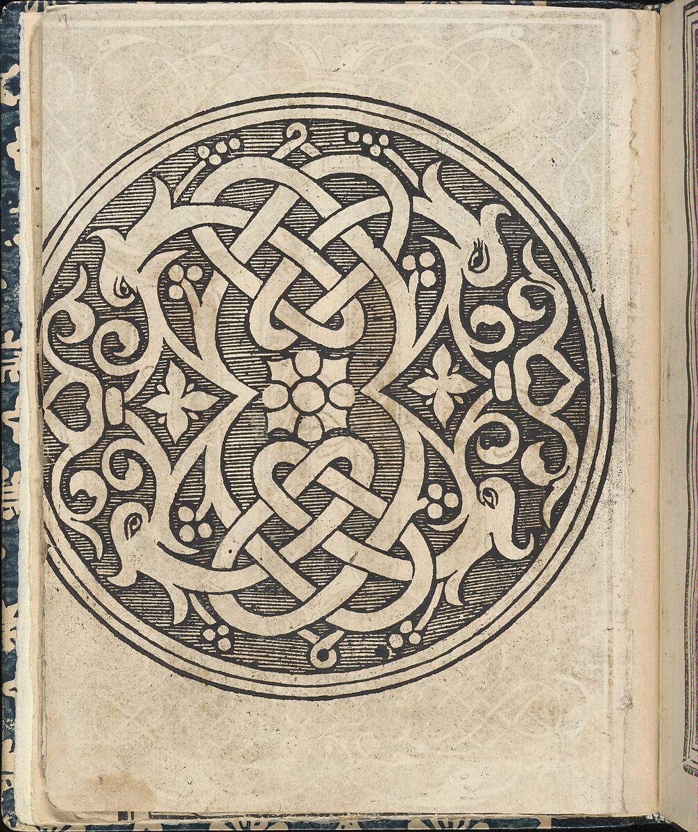 Essempio di recammi, Giovanni Antonio Tagliente (Italian, Venice ca. 1465–1528 Venice), Woodcut