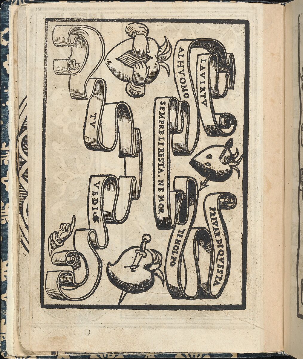 Essempio di recammi, Giovanni Antonio Tagliente (Italian, Venice ca. 1465–1528 Venice), Woodcut